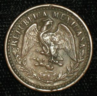 1901 - C,  1 Centavo From Culiacan,  Mexico