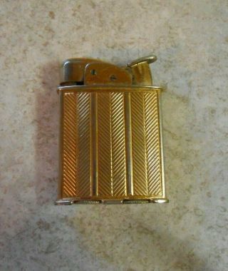 Vintage Evans Gold Tone Cigarette Lighter