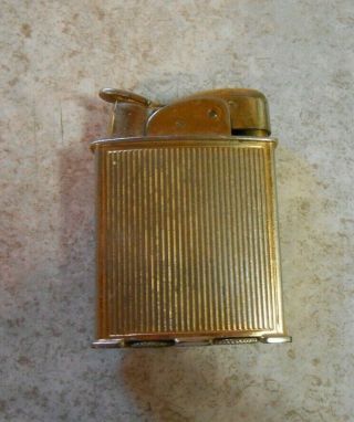 Vintage Evans Gold Tone Cigarette Lighter 2
