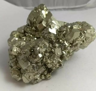 Gorgeous Pyrite Crystal Cluster Specimen,  Peru 690.  2 Grams Aaa,  Fools Gold
