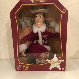 Mattly Toy Story Holiday Hero Series Woody Santa Claus Figure Dolls Rare