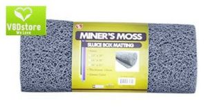 12 " X 36 " Miners Moss For Gold Sluice Box Matting 10mm Matt Gold Trap Grey
