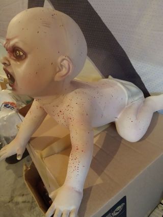 HALLOWEEN BABY ZOMBIE POSSESSED PROP DECORATION NOT ANIMATED 2