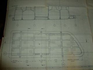 7 Delorean Car Part Blueprint,  Including Blueprint Of Dmc - 12 Tail Light