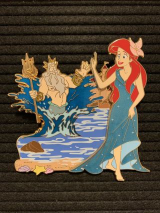 Yoyo Fantasy Pin The Little Mermaid Ariel And Triton Jumbo Le 50