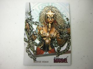 2013 Women Of Marvel Series 2 - Diamond Parallel Base Card 88 - Serial 05/10