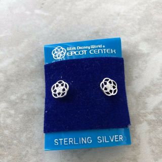Walt Disney World Epcot Center Sterling Silver Earrings Jewelry