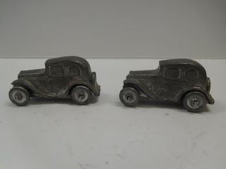 Vintage Pair Pressed Steel Cast Iron 58 Rooster Cock Made In Usa Race Car Drags