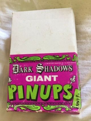 Dark Shadows 1969 Pin - Ups Box For Ds Posters