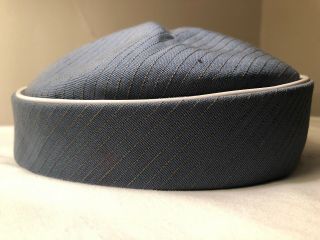 RARE Vintage 1960s Pan Am Stewardess Hat With Pin 5