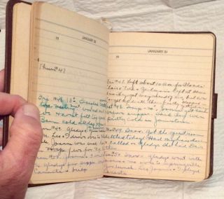 Old Handwritten 5 Year Ladies Diary West York Or East Pennsylvania Much Info 3