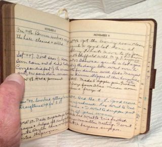 Old Handwritten 5 Year Ladies Diary West York Or East Pennsylvania Much Info 8