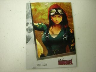 2013 Women Of Marvel Series 2 - Diamond Parallel Base Card 11 - Serial 09/10
