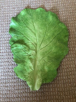 Mary Kirk Kelly Cabbage/lettuce Leaf 9 X 12 Rare To Sell