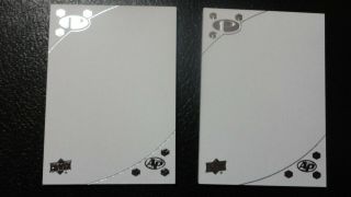 2017 Upper Deck Marvel Premier Blank Sketch Cards X 2