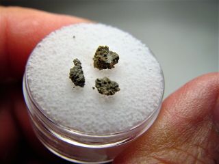 Great Deal 3 Fragments Nwa 6963 Martian Shergottite Meteorite.  177 Gm