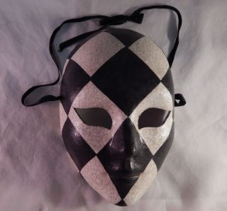 Vintage Checkered Mask