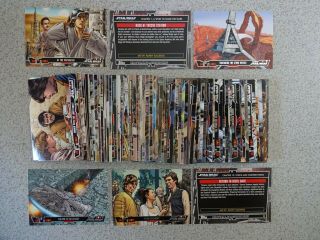 Star Wars Radio Drama Illustrated 2013 Complete Card Set
