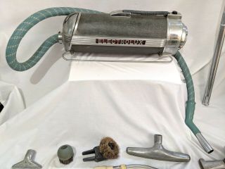 Vintage Electrolux Sled Canister Vacuum W/accessories Great Model 30
