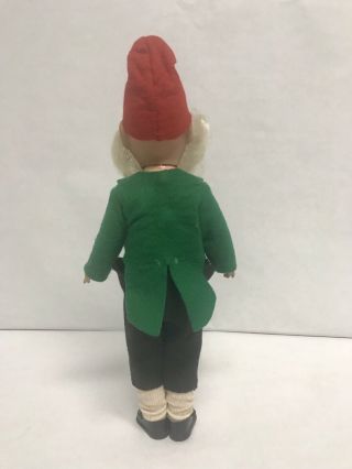 Vintage LARRY The Lucky LEPRECHAUN Elf Gnome Crolly DOLL made in IRELAND 3
