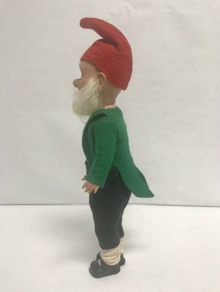Vintage LARRY The Lucky LEPRECHAUN Elf Gnome Crolly DOLL made in IRELAND 4