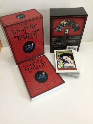 The Vampire Tarot Book And Cards By Robert M Place First Edition Complete