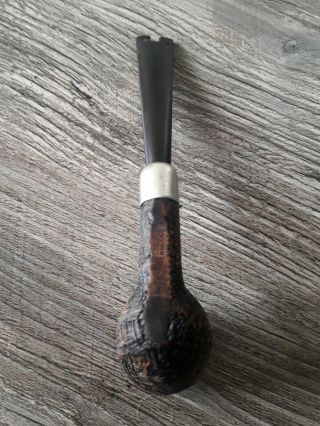 made in London England white spot smoking pipe 3