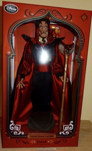 Disney Store Limited Edition Jafar Doll 17 
