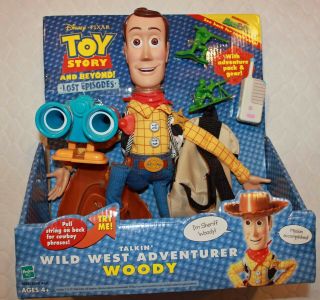 Toy Story Rare Wild West Adventurer Talking Pull String Woody