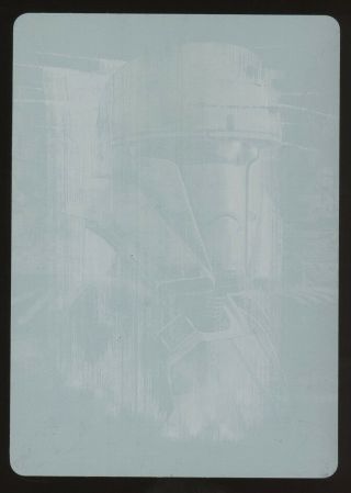 Topps Star Wars Rogue One Printing Plate Tr - 4 Tank Driver Insert 1/1
