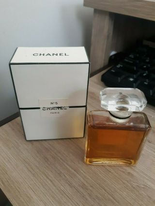 Vintage Chanel No.  5 Paris Extrait P.  M.  W/ Box 6