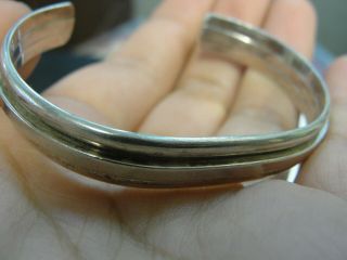 Antique Sterling Silver Native American/indian Cuff Bracelet