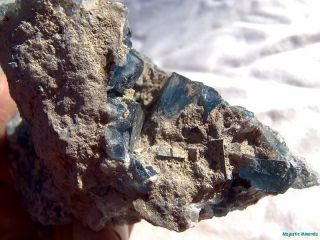 Glory Hole Pocket_blanchard Mine_large Gemmy Blue Fluorite_bingham,  Mexico