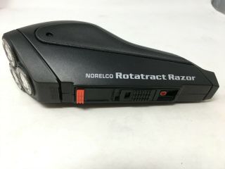 Vintage Norelco Rotatract Razor HP1602 Electric Shaver Triple Header Holland 8