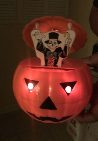 Vintage Topstone Halloween Pumpkin Monster - Box - Bump N 