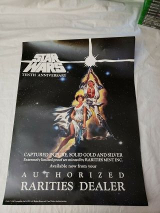 Star Wars 10th Anniversary Poster