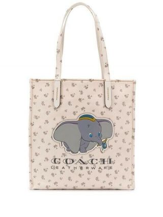 Reserved.  Authentic Coach Disney X Coach Dumbo Canvas Tote Bag