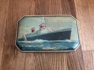 Ss United States Bensons Candy Tin