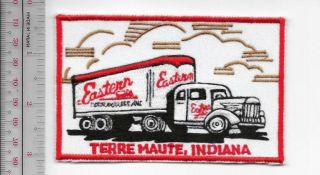 Vintage Trucking & Van Lines Indiana Eastern Motor Express Terre Haute,  In Usa