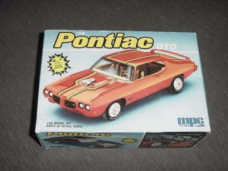 Mpc 70 Pontiac Gto Model Kit 1/25 Scale