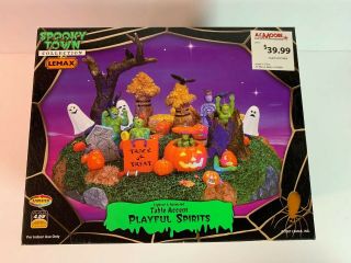 Playful Spirits Halloween Lemax Spooky Town Table Accent Niob Animated