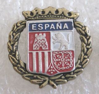 Vintage Spain España Tourist Travel Souvenir Collector Pin