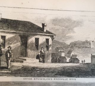 1864 illu CIVIL WAR newspaper US SANITARY COMMISSION Views o Knoxville Tennessee 7