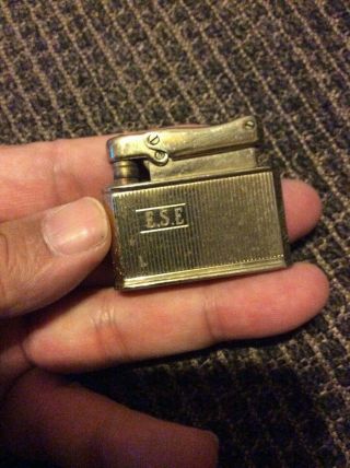 Gold Tone Cold War Era Lady Colibri Lighter,  Made In Us Zone West Germany