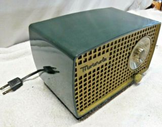 RARE 1938 Motorola Model 59R1 Hunter Green Tube Radio FAST 2