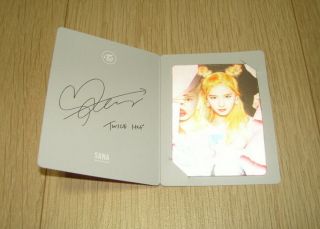 Twice 2nd Mini Album Page Two Lenticuler Sana Special Card Official K Pop
