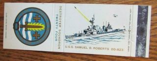 U.  S.  Navy Ship: U.  S.  S.  Samuel B.  Roberts (dd - 823) - G15