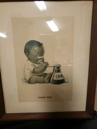 3 Morris Bendien NY Charles Twelvetrees Black Americana Behind Framed Prints 2