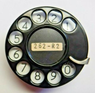 Western Electric 4h Vintage Rotary Dial Made In Usa - Loud Clackity Clack Dial