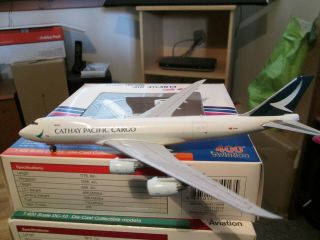 1/400 JC Wings: Cathay Pacific Cargo 747 - 8F. 3